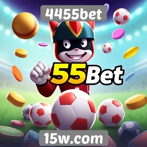 Diversidade de jogos oferecidos no 4455bet